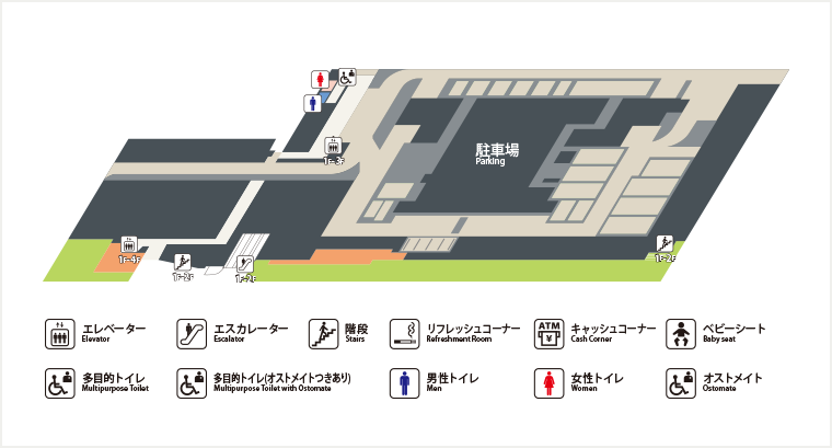 [image] 1F Floor Map